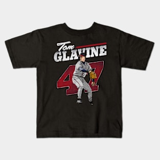 tom glavine retro grunge Kids T-Shirt